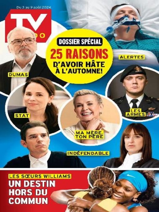 Détails du titre pour TV Hebdo par TVA Publications Inc. - Disponible